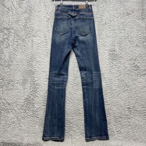 BKE Billie Jeans‎ Womens 24x31.5 Blue Slim Fit High Rise Bootcut Western Cowgirl